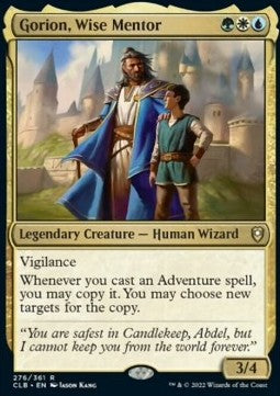 Gorion, Wise Mentor - Commander Legends: Battle for Baldur's Gate (Rare) [CLB-276] Hauptbild