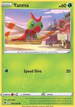 Yanma - Astral Radiance (Common) [ASR-006] Hover Image