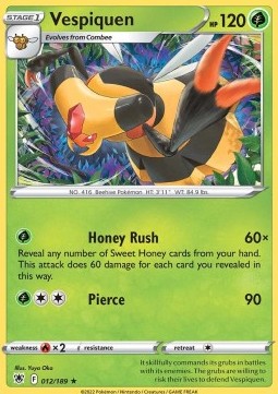 Vespiquen - Astral Radiance (Rare) [ASR-012]