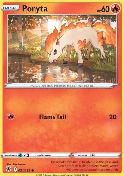 Ponyta - Astral Radiance (Common) [ASR-021] Immagine principale del prodotto