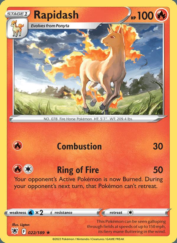 Rapidash - Astral Radiance (Rare) [ASR-022] Hoofdafbeelding