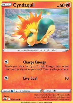 Cyndaquil - Astral Radiance (Common) [ASR-023] Main image
