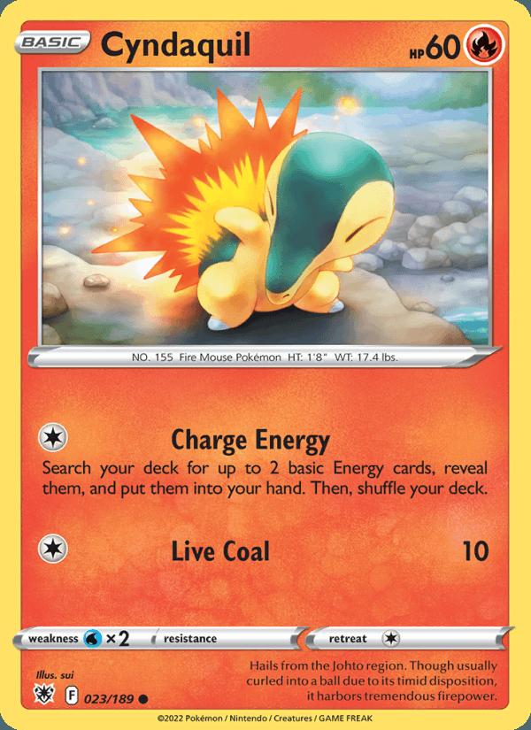 Cyndaquil - Astral Radiance (Common) [ASR-023] Imagen principal del producto
