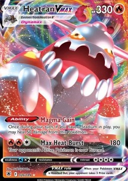 Heatran VMAX - Astral Radiance (Ultra Rare) [ASR-026] Hover Image