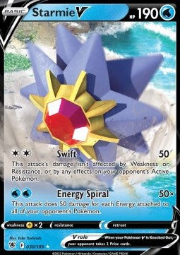 Starmie V - Astral Radiance (Ultra Rare) [ASR-030] Immagine principale del prodotto