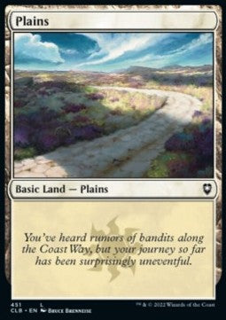 Plains (V.1) - Commander Legends: Battle for Baldur's Gate: Extras (Land) [XCLB-451] Hoofdafbeelding