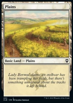 Plains (V.2) - Commander Legends: Battle for Baldur's Gate: Extras (Land) [XCLB-452] Hoofdafbeelding