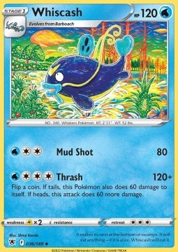 Whiscash - Astral Radiance (Uncommon) [ASR-036] Hover Image