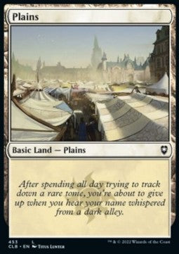 Plains (V.3) - Commander Legends: Battle for Baldur's Gate: Extras (Land) [XCLB-453] Main image
