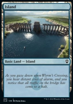 Island (V.2) - Commander Legends: Battle for Baldur's Gate: Extras (Land) [XCLB-456] Hoofdafbeelding