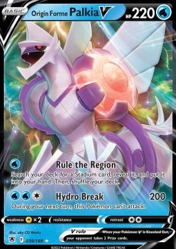 Origin Forme Palkia V - Astral Radiance (Ultra Rare) [ASR-039] Hover Image