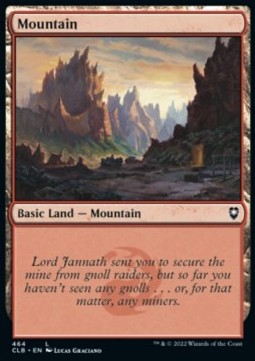 Mountain (V.2) - Commander Legends: Battle for Baldur's Gate: Extras (Land) [XCLB-464] Main image