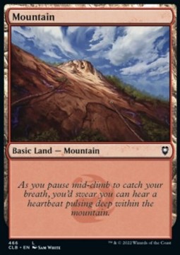 Mountain (V.4) - Commander Legends: Battle for Baldur's Gate: Extras (Land) [XCLB-466] Main image