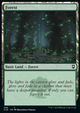 Forest (V.2) - Commander Legends: Battle for Baldur's Gate: Extras (Land) [XCLB-468] Hoofdafbeelding
