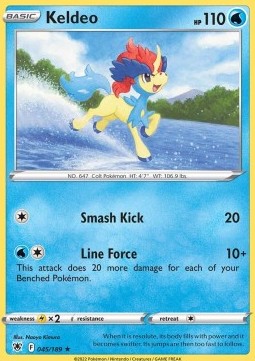 Keldeo - Astral Radiance (Holo Rare) [ASR-045] Hover Image