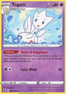Togetic - Astral Radiance (Uncommon) [ASR-056] Hover Image
