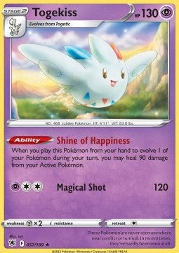 Togekiss - Astral Radiance (Holo Rare) [ASR-057] Hover Image