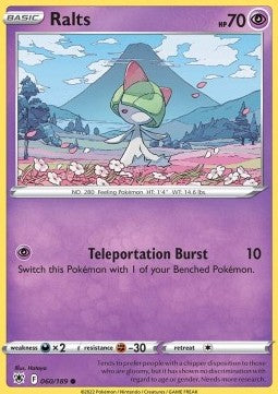Ralts - Astral Radiance (Common) [ASR-060] Immagine principale del prodotto