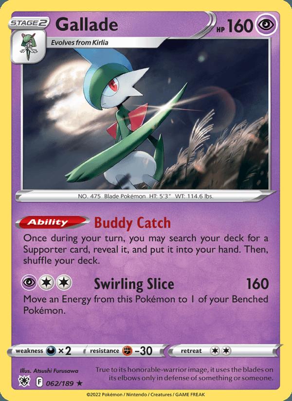 Gallade - Astral Radiance (Holo Rare) [ASR-062] Image principale du produit