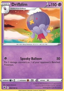 Drifblim - Astral Radiance (Uncommon) [ASR-064] Immagine principale del prodotto