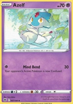 Azelf - Astral Radiance (Uncommon) [ASR-067] Hover Image