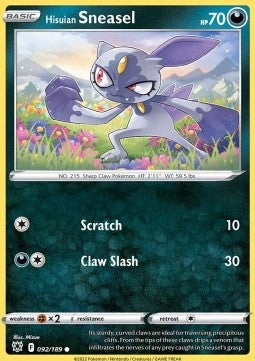 Hisuian Sneasel - Astral Radiance (Common) [ASR-092] Immagine principale del prodotto