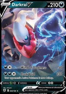 Darkrai V - Astral Radiance (Ultra Rare) [ASR-098] Main image