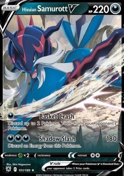Hisuian Samurott V - Astral Radiance (Ultra Rare) [ASR-101] Hover Image