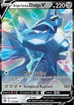 Origin Forme Dialga V - Astral Radiance (Ultra Rare) [ASR-113] Immagine principale del prodotto