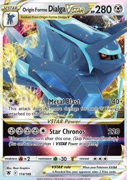 Origin Forme Dialga VSTAR - Astral Radiance (Ultra Rare) [ASR-114] Hauptbild