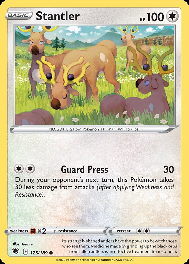 Stantler - Astral Radiance (Common) [ASR-125] Imagen principal del producto