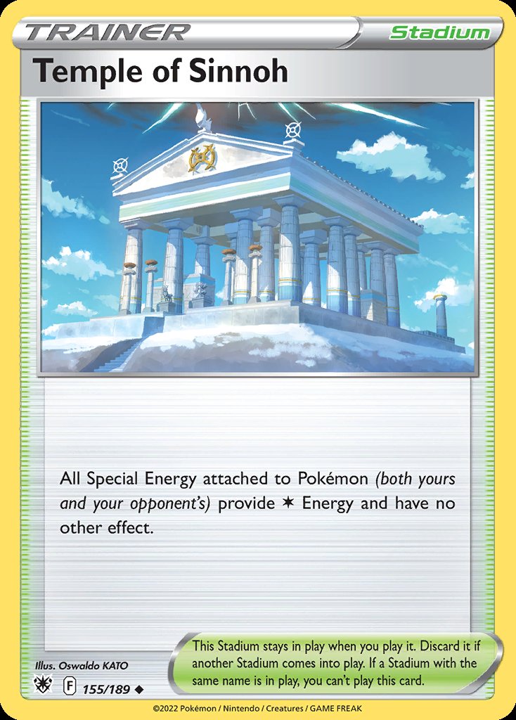 Temple of Sinnoh - Astral Radiance (Uncommon) [ASR-155] Image principale du produit