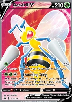 Beedrill V - Astral Radiance (Ultra Rare) [ASR-160] Immagine principale del prodotto