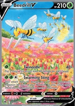 Beedrill V - Astral Radiance (Ultra Rare) [ASR-161] Immagine principale del prodotto