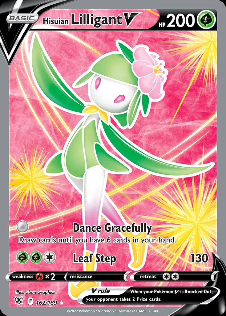 Hisuian Lilligant V - Astral Radiance (Ultra Rare) [ASR-162] Immagine principale del prodotto
