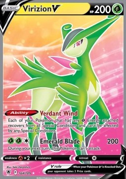 Virizion V - Astral Radiance (Ultra Rare) [ASR-164] Hover Image