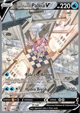 Origin Forme Palkia V - Astral Radiance (Ultra Rare) [ASR-167] Hover Image