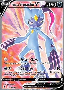 Hisuian Sneasler V - Astral Radiance (Ultra Rare) [ASR-174]