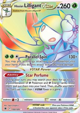 Hisuian Lilligant VSTAR - Astral Radiance (Secret Rare) [ASR-190]