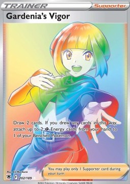 Gardenia's Vigor - Astral Radiance (Secret Rare) [ASR-202] Main image