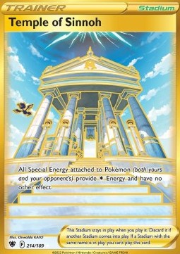 Temple of Sinnoh - Astral Radiance (Secret Rare) [ASR-214] Immagine principale del prodotto