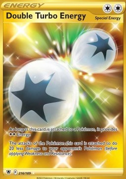 Double Turbo Energy - Astral Radiance (Secret Rare) [ASR-216] Hover Image