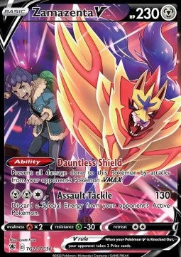 Zamazenta V - Astral Radiance (Ultra Rare) [ASR-TG22] Hover Image