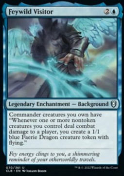 Feywild Visitor - Commander Legends: Battle for Baldur's Gate (Uncommon) [CLB-70] Immagine principale del prodotto