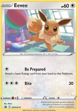Eevee - SWSH Black Star Promos (Promo) [SWSH-212] Imagen principal del producto
