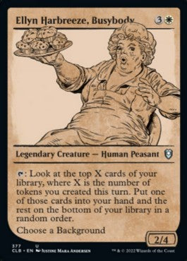 Ellyn Harbreeze, Busybody (V.2) - Commander Legends: Battle for Baldur's Gate: Extras (Uncommon) [XCLB-377] Hoofdafbeelding