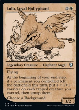 Lulu, Loyal Hollyphant (V.2) - Commander Legends: Battle for Baldur's Gate: Extras (Uncommon) [XCLB-379] Imagen principal del producto