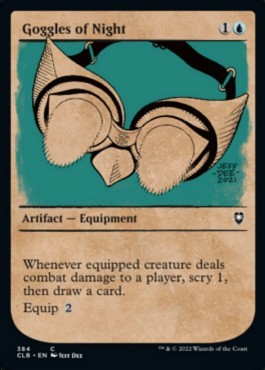 Goggles of Night - Commander Legends: Battle for Baldur's Gate: Extras (Common) [XCLB-384] Hoofdafbeelding
