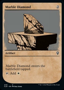 Marble Diamond (V.2) - Commander Legends: Battle for Baldur's Gate: Extras (Common) [XCLB-446] Hoofdafbeelding