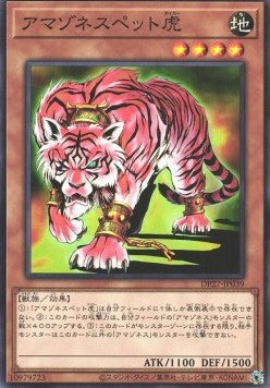 Amazoness Tiger - Duelist Pack: Duelists of Pyroxene (Common) [DP27-039] Immagine principale del prodotto